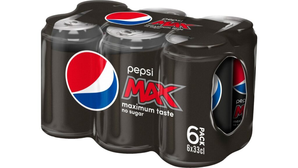 Pepsi max med aspartam